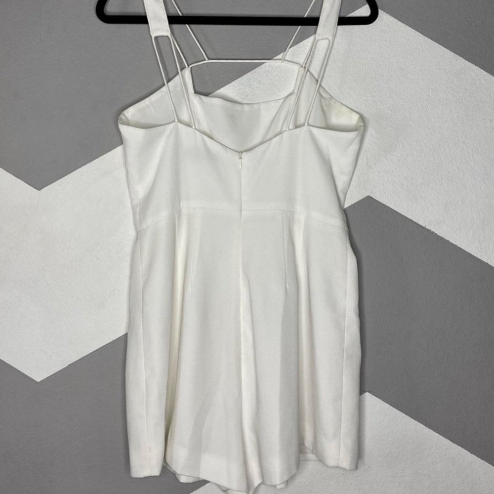 CUTE strappy white romper